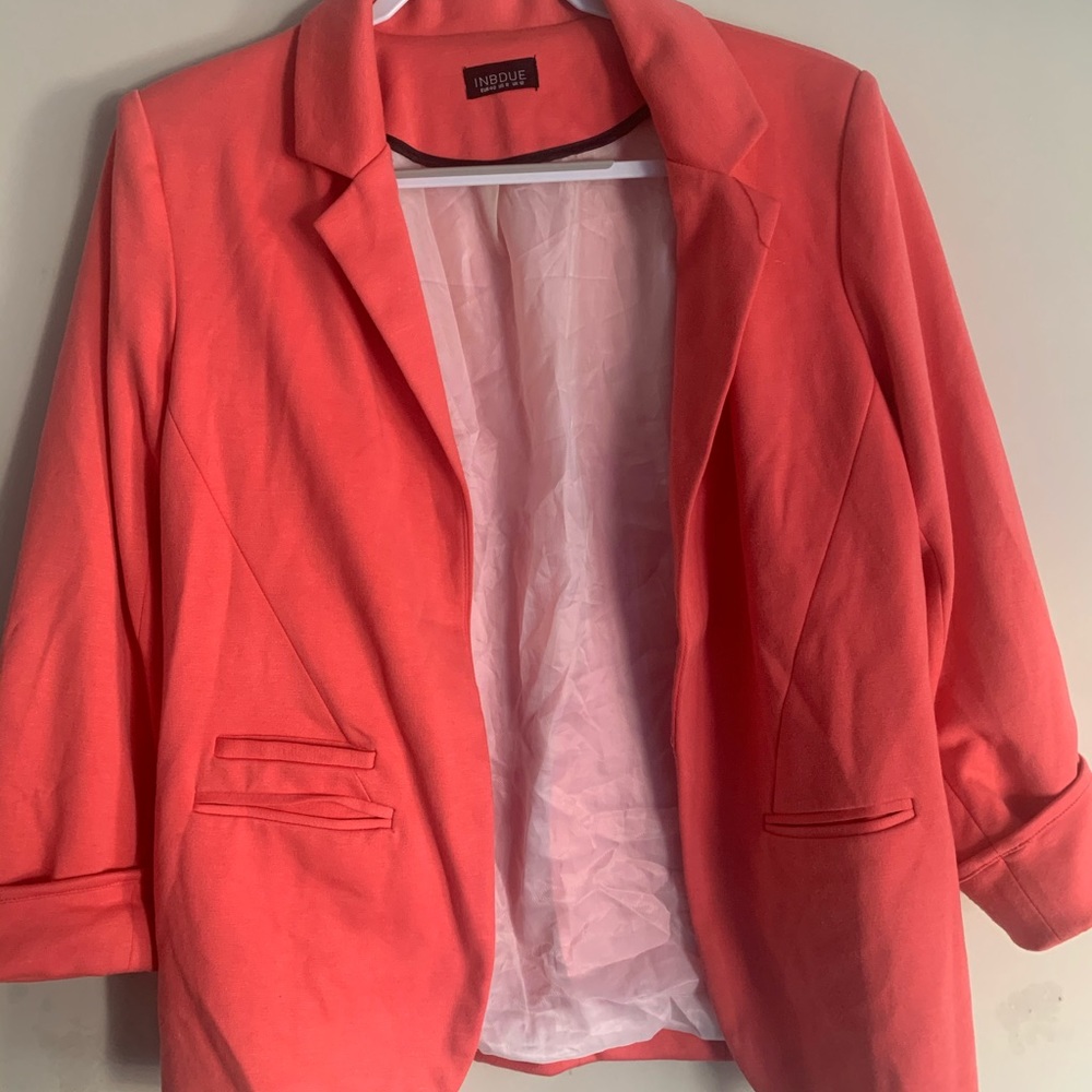 Pink blazer